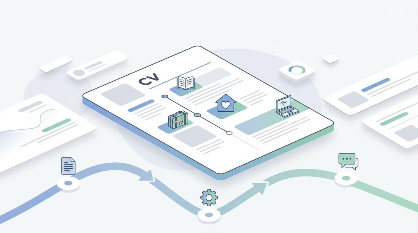 Cómo explicar huecos laborales y cambios de carrera en el CV y en la entrevista