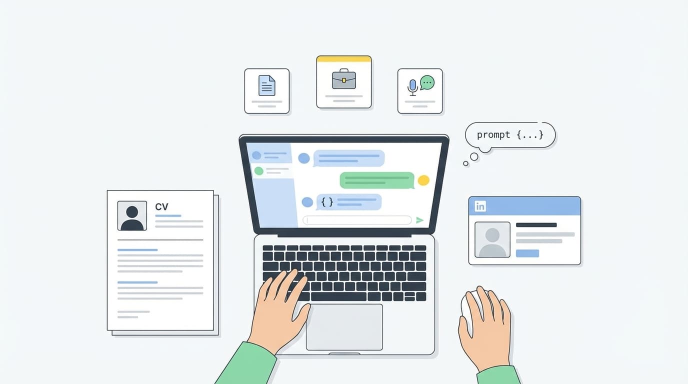 Prompts de ChatGPT para buscar trabajo más rápido