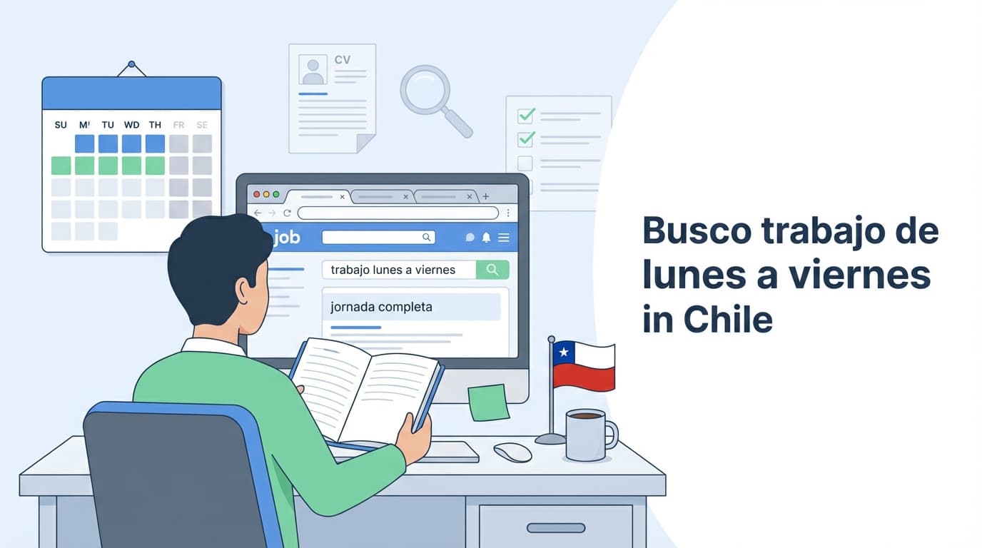 Busco trabajo de lunes a viernes: mejores portales y tips